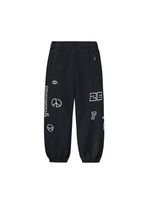 Molo Allen Soft Pants Black Black 116 cm  Sort  116 cm  Drenge