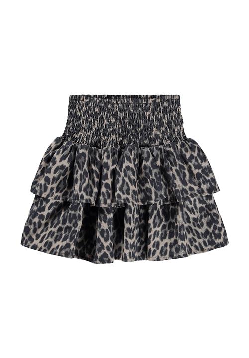 Molo Bonita Skirt Brushed Leo Brushed Leo 98/104 cm  Sort  98/104 cm  Piger