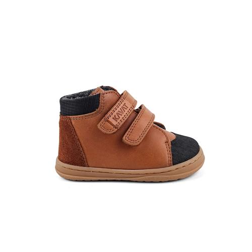Kavat Fiskeby Warm Barefoot Sko Til Børn, Der Endnu Ikke Kan Gå Light brown  Light brown 19 EU  Brun  19 EU  Drenge, Piger