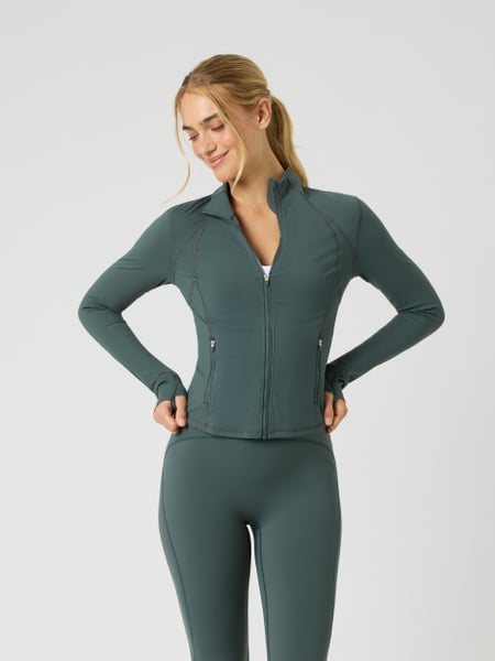 Björn Borg Borg Soft Zip Midlayer Grøn, S