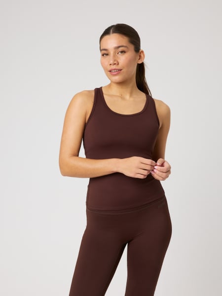 Björn Borg Borg Soft Racerback Tank Top Brun, S