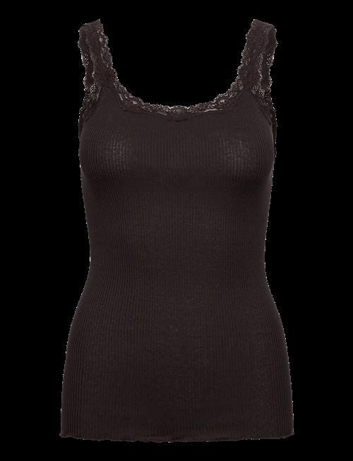 Rosemunde | Rwbabette Silk Sl Deep Back Lace Top | XL