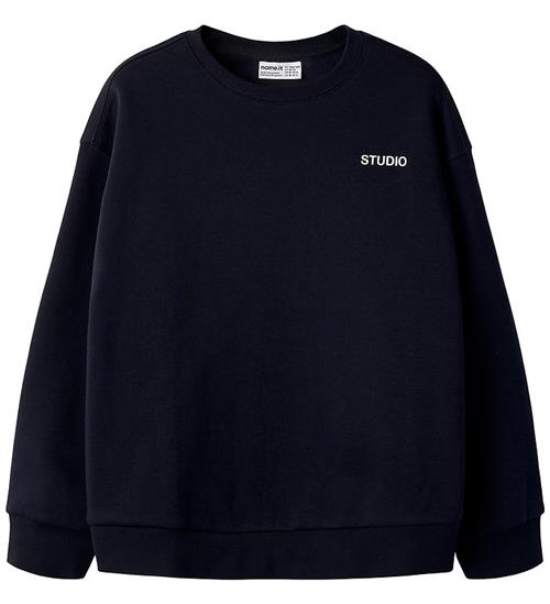 Name It Sweatshirt - Noos - NkmRio - Dark Sapphire/Bright White