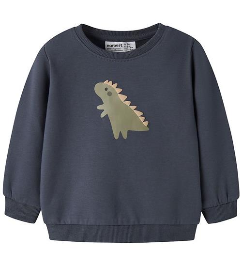 Name It Sweatshirt - NmbVonne - Ombre Blue/Dinos
