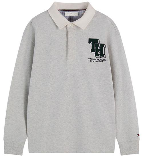 Tommy Hilfiger Polobluse - Light Grey Heather