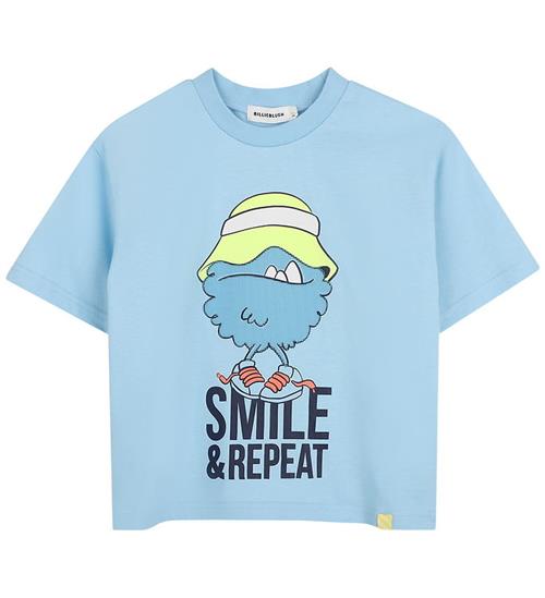Billieblush T-shirt - Lyseblå m. Print