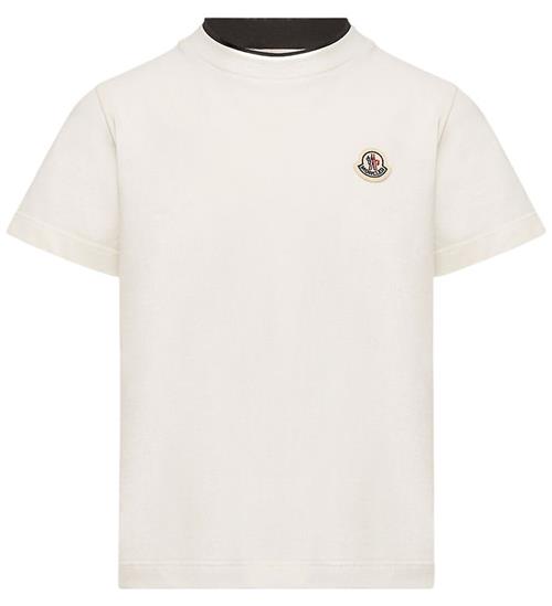 Moncler T-shirt - Hvid m. Sort