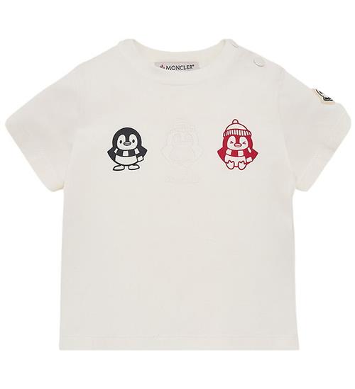 Moncler T-shirt - Hvid m. Pingviner