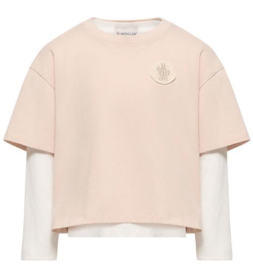 Moncler T-shirt/Bluse - 2-pak - Rosa/Hvid