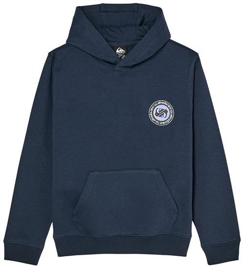 Quiksilver Hættetrøje - Graphic - Dark Navy m. Print