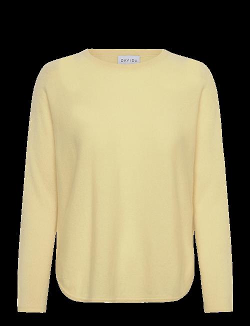 Davida Cashmere | Curved Sweater | M