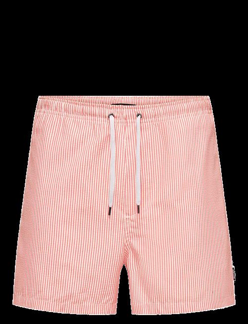 ONLY & SONS | Onsted Stripe Seersucker Swim Noos | M