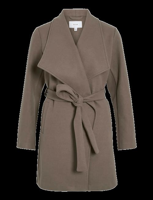 Vila | Vicooley Collar Belt Coat - Noos | 38