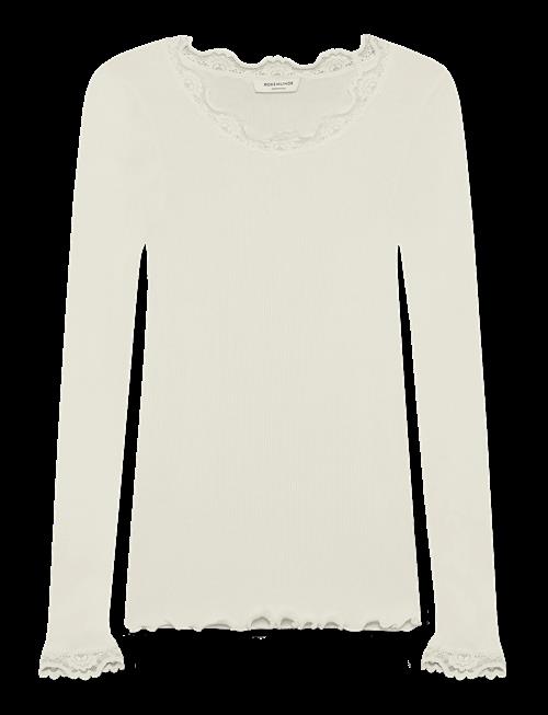 Rosemunde | Rwbabette Silk Ls Lace T-Shirt | L