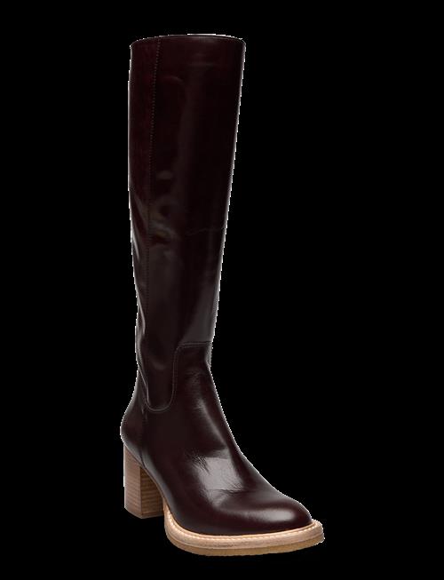 ANGULUS | Bootie - Block Heel - With Zippe | 38.5