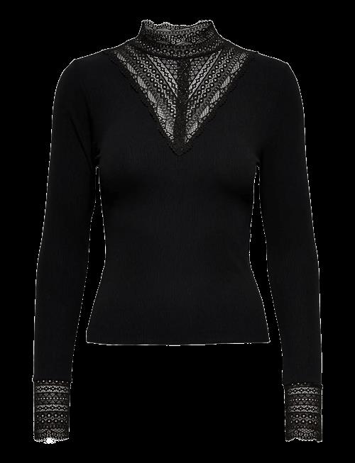 ONLY | Onltilde L/S High Neck Lace Top Jrs Noos | L