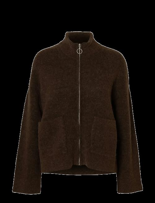 Selected | Slwsia Ras Ls Knit Zipper Cardigan Noos | M