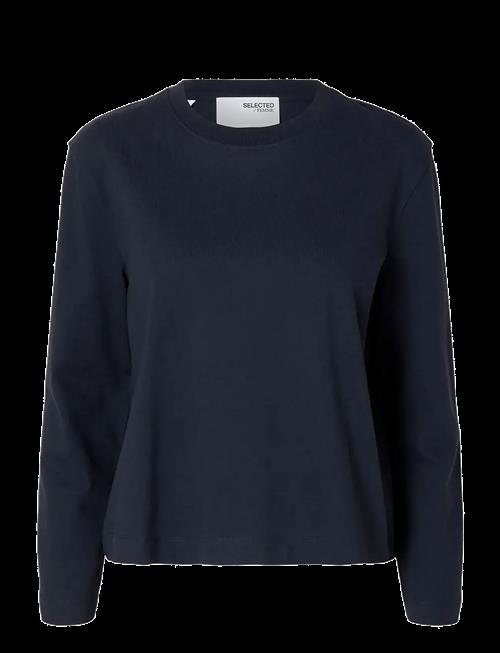 Selected | Slwessential Ls Boxy Tee Noos | XXL