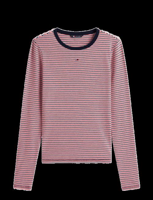 Tommy Jeans | Tjw Slim Essential Rib Ls | L
