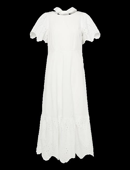 Selected | Slfkelli Ss Ankle Broderi Dress B | 38