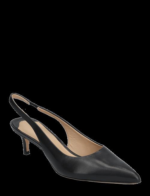 Lauren Ralph Lauren | Lolah Burnished Leather Slingback Pump | 41