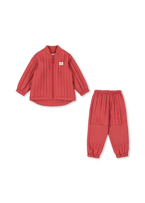 Konges Sløjd Evi Thermo Set Cardinal  Cardinal-2Y  Rød  2 år  Piger