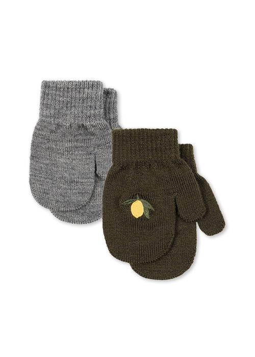 Konges Sløjd Filla 2-pak Luffer Kombu Green  Kombu Green-ONE SIZE  Grøn  One Size  Drenge, Piger