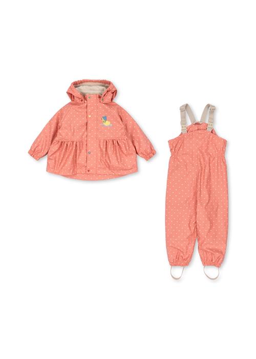 Konges Sløjd Rainy Palme Regnsæt Coeur Feathers  Coeur Feathers-12M  Lyserød  12 måneder  Piger