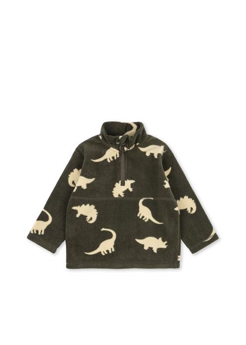 Konges Sløjd Tavi Fleece-sweatshirt Dino Silhouette  Dino Silhouette-4Y  Grøn  4 år  Drenge