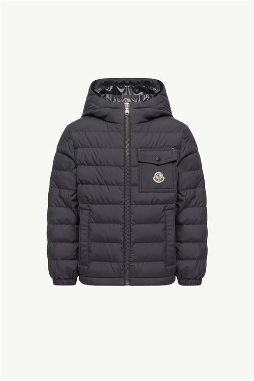 Moncler Quillon Jakke Navy  Navy 164 cm Dun Marineblå  164 cm  Drenge