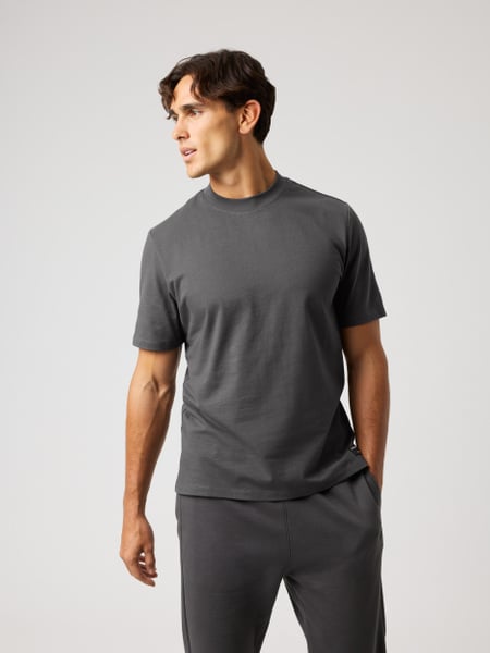 Björn Borg Centre High Neck T-shirt Grå, S