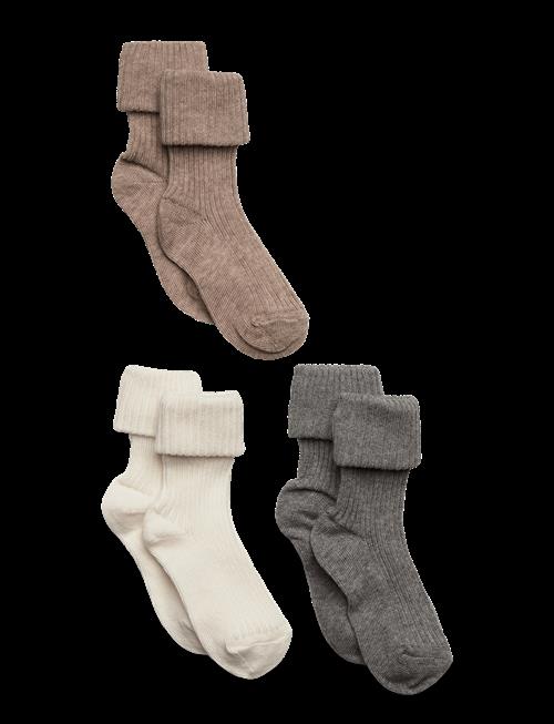 mp Denmark | Cotton Rib Baby Socks - 3-Pack | 25/28