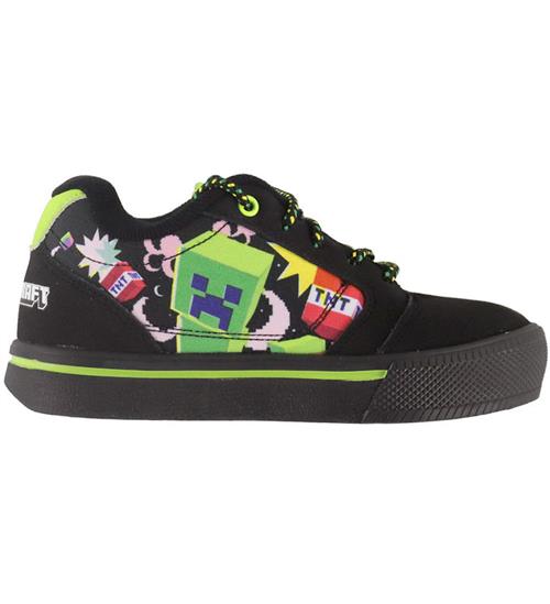 Heelys Rullesko - Minecraft Pro 25 - Sort/Grøn m. Print