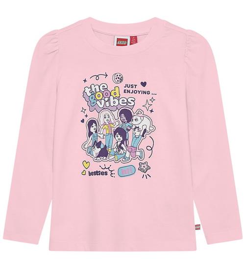 LEGOÂ® Friends Bluse - LWTuna 600 - Lyserød m. Print