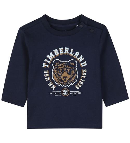 Timberland Bluse - Navy m. Print