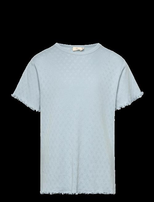 Copenhagen Colors | Pointelle Heart T-Shirt | 152