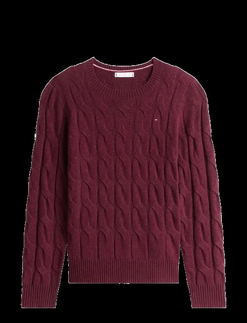 Tommy Hilfiger | Soft Wool Cable C-Nk Ls Swt | L