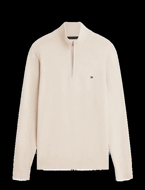 Tommy Hilfiger | Essential Cotton Zip Mock | M