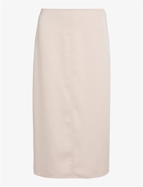 Calvin Klein | Structured Satin Skirt | 42