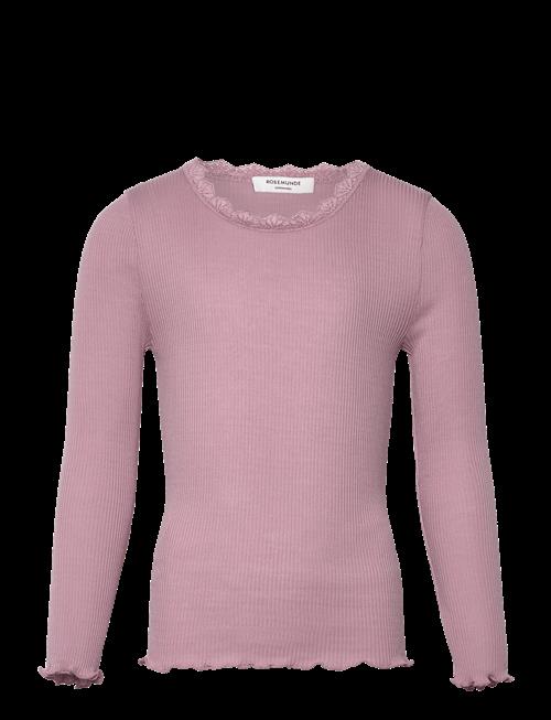 Rosemunde Kids | Rkbalta Modal Ls Lace T-Shirt | 128