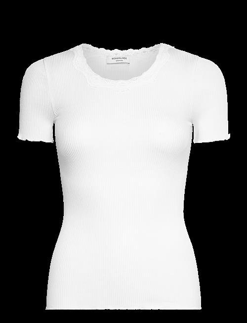 Rosemunde | Rwbeatha Silk Ss Lace T-Shirt | M