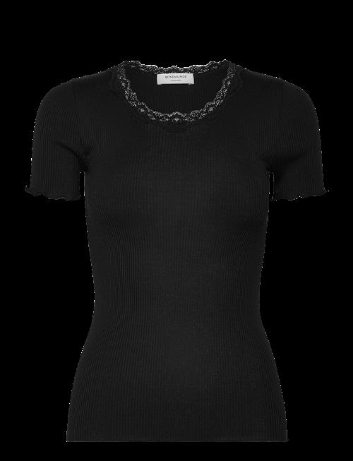 Rosemunde | Rwbeatha Silk Ss Lace T-Shirt | XS