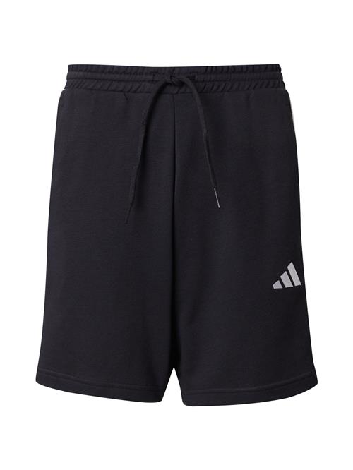 ADIDAS SPORTSWEAR Sportsbukser 'Essentials'  sort / hvid