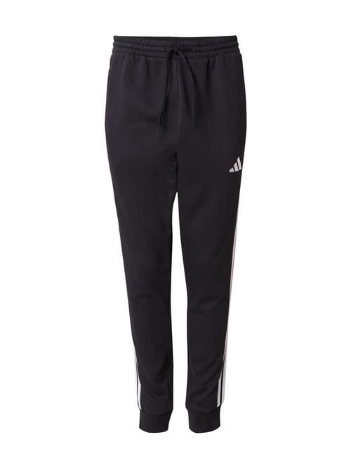 ADIDAS SPORTSWEAR Sportsbukser 'Essentials'  sort / hvid