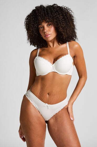 Hunkemöller Brasiliansk trusse Lola Hvid