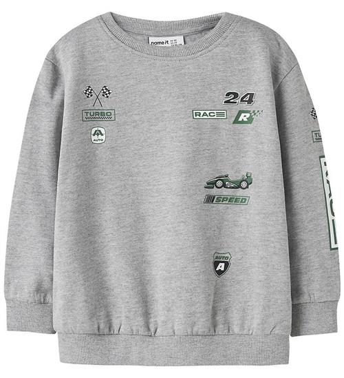 Name it Sweatshirt - NmmNilius - Grey Melange