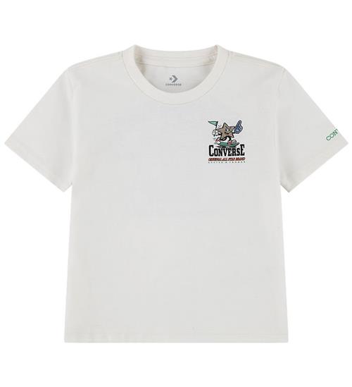 Converse T-shirt - Egret m. Print