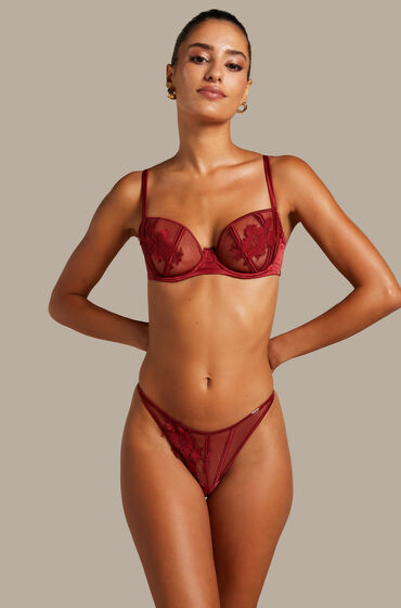 Hunkemöller G-streng Ember Rød