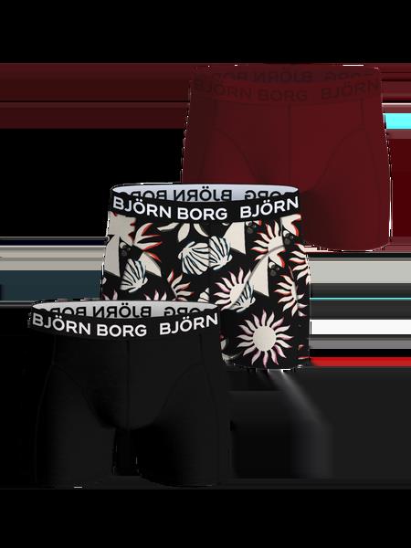 Björn Borg Bamboo Cotton Blend Boxers 3-pack Sort, XXL