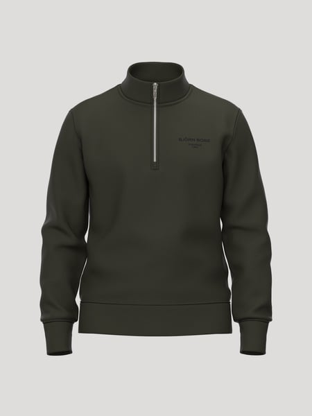 Björn Borg Borg Essential 1 Half Zip Grøn, S